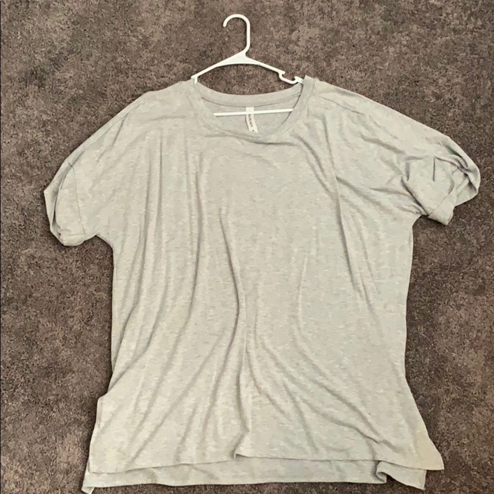 Grey boutique blouse